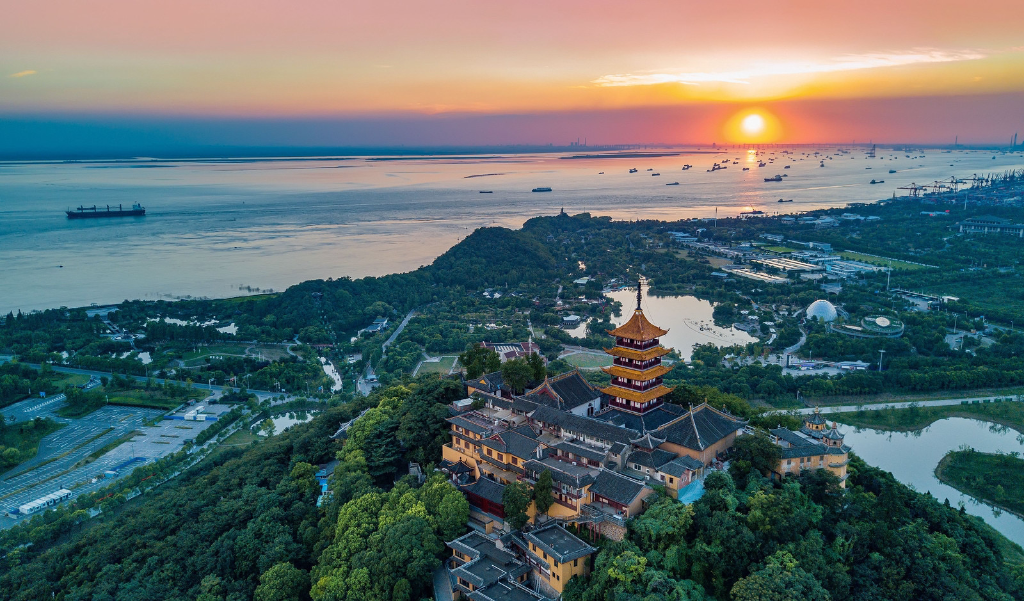 江苏旅游新干线沿途风景。主办方供图