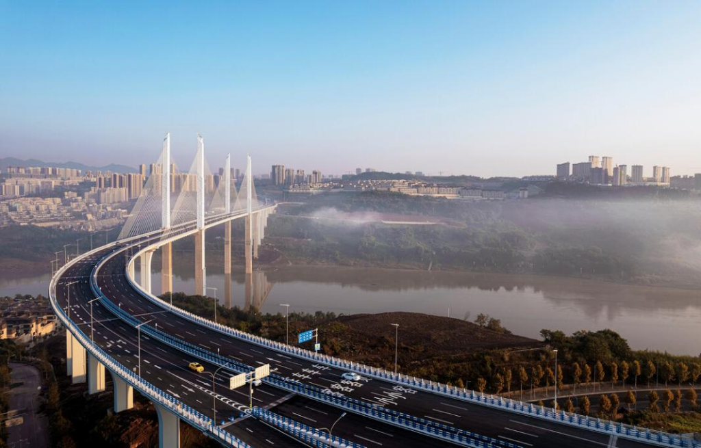 蔡家嘉陵江大桥。两江新区融媒体中心供图