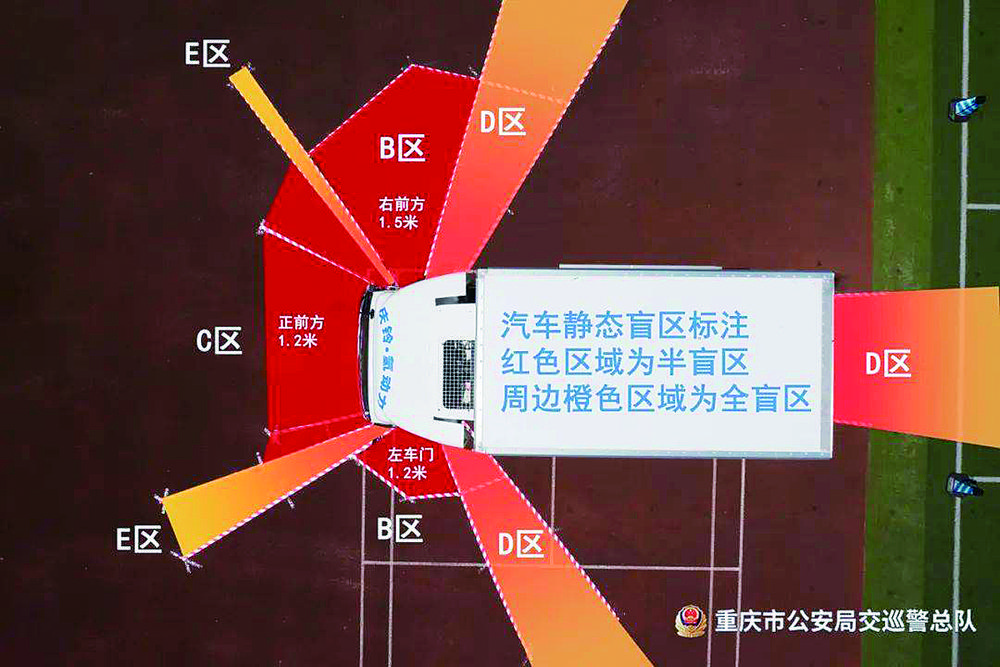 沉浸式体验车辆视觉盲区——  震惊 一辆SUV 盲区里藏 56名小学生1