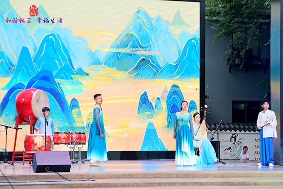 家庭才艺秀。重庆市群众艺术馆供图