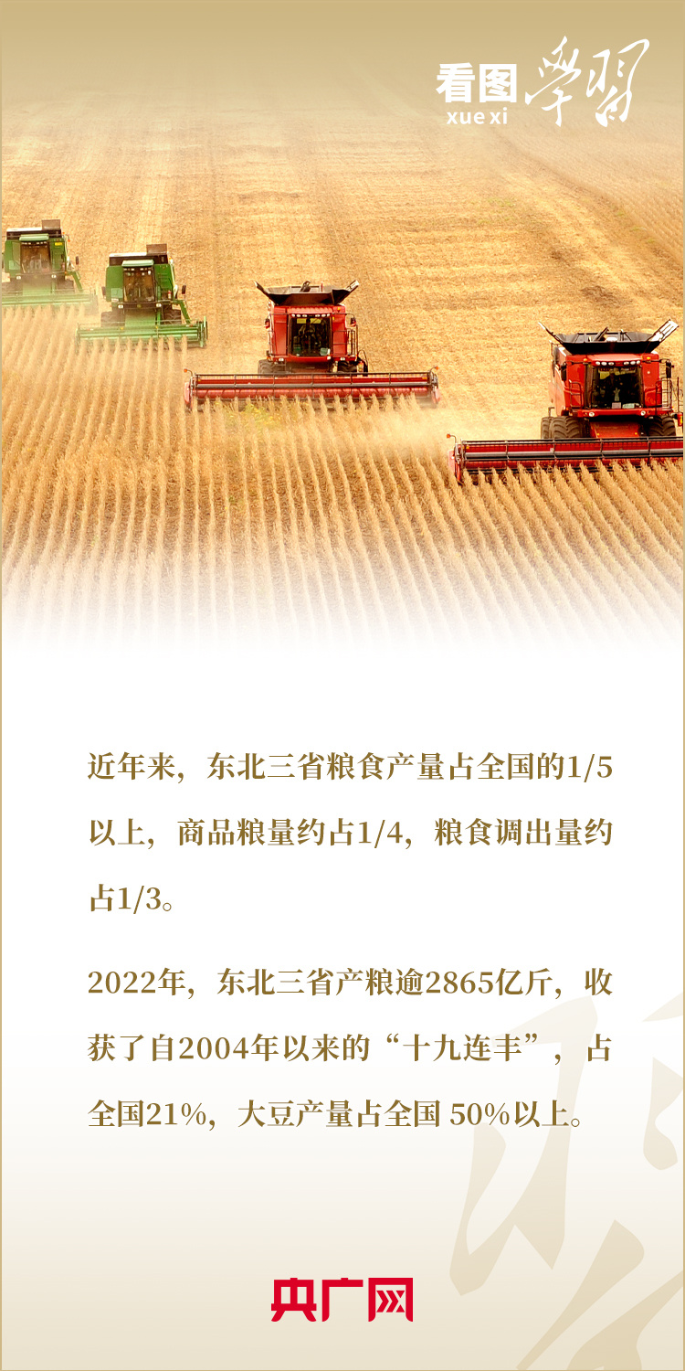 看图学习丨当好国家粮食稳产保供“压舱石”是东北的首要担当8