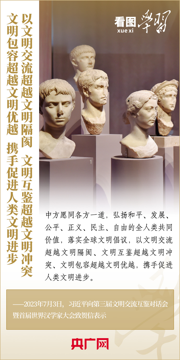 看图学习丨为推动构建人类命运共同体注入深厚持久的文化力量7