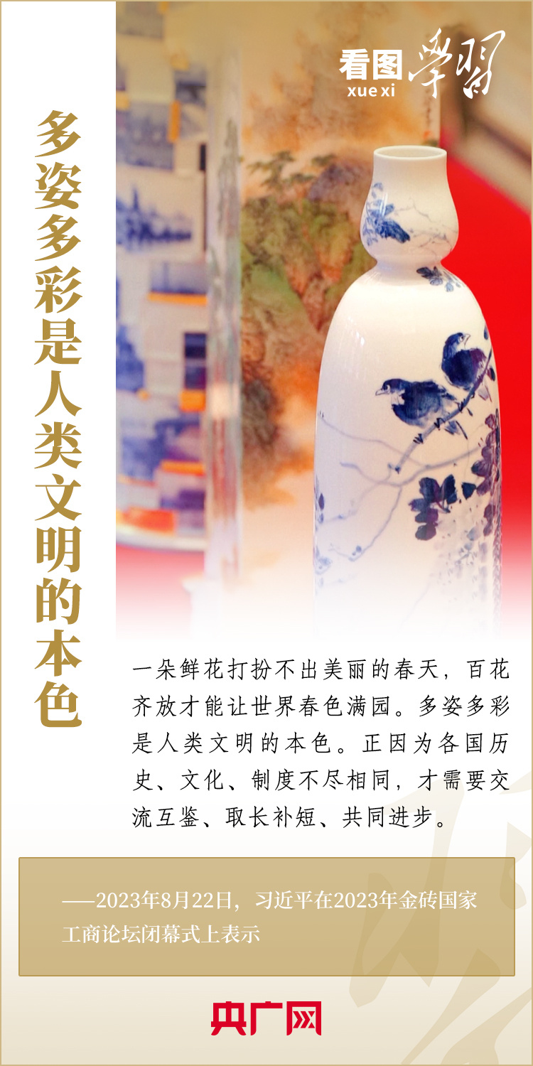 看图学习丨为推动构建人类命运共同体注入深厚持久的文化力量2