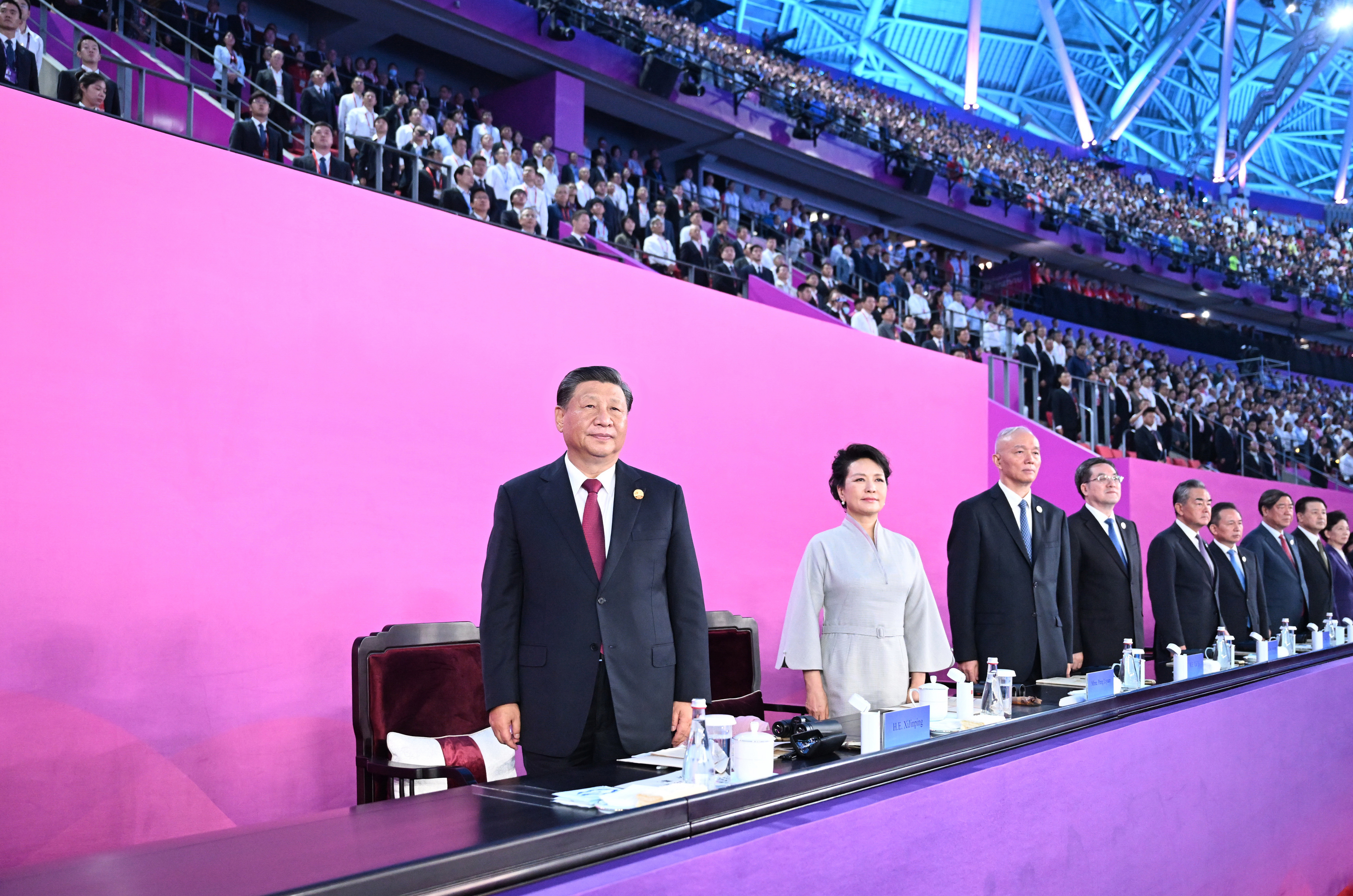 第十九届亚洲运动会在杭州隆重开幕 习近平出席开幕式并宣布本届亚运会开幕2