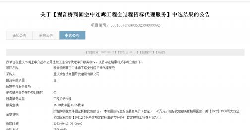 重庆市公共资源交易网截图