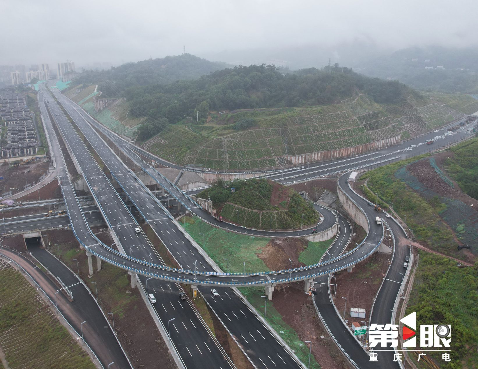 茶园→两江新区只需10分钟！重庆快速路六纵线南延伸段本周四通车1