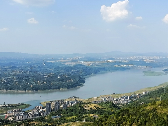 涪陵区蔺市街道。实习生 杨淏如 摄