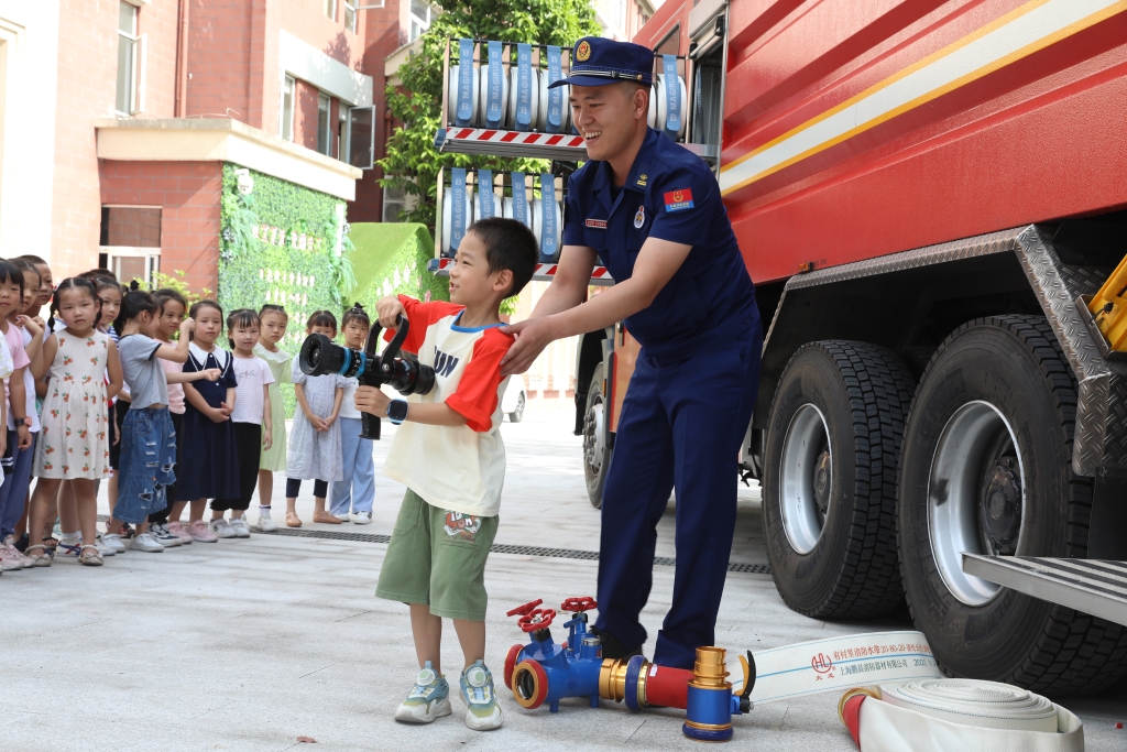 活动现场。两江新区消防救援支队供图 华龙网发