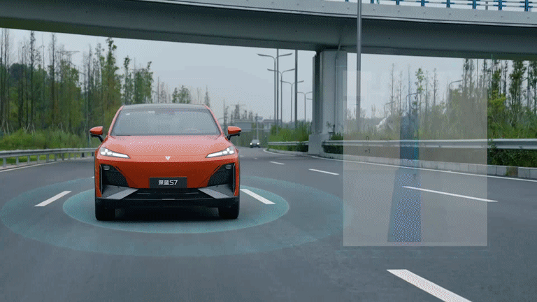 深蓝智驾系统。 深蓝汽车供图 华龙网发