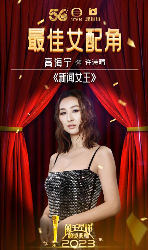 佘诗曼三封TVB视后，《新闻女王》获最佳剧集8