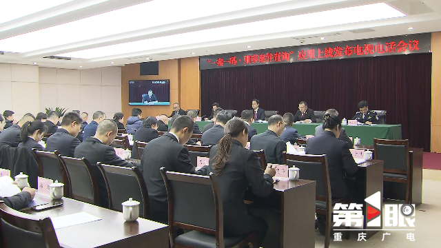 重庆在全国率先推出“一案一码 · 刑事案件查询”应用1