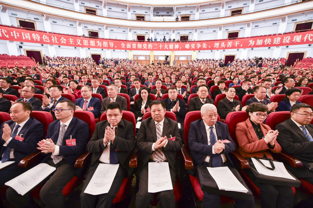 市政协六届二次会议隆重开幕 袁家军胡衡华王炯张轩等到会祝贺 程丽华出席2