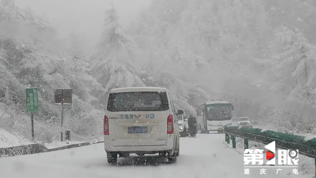 重庆多地雪花飘~26