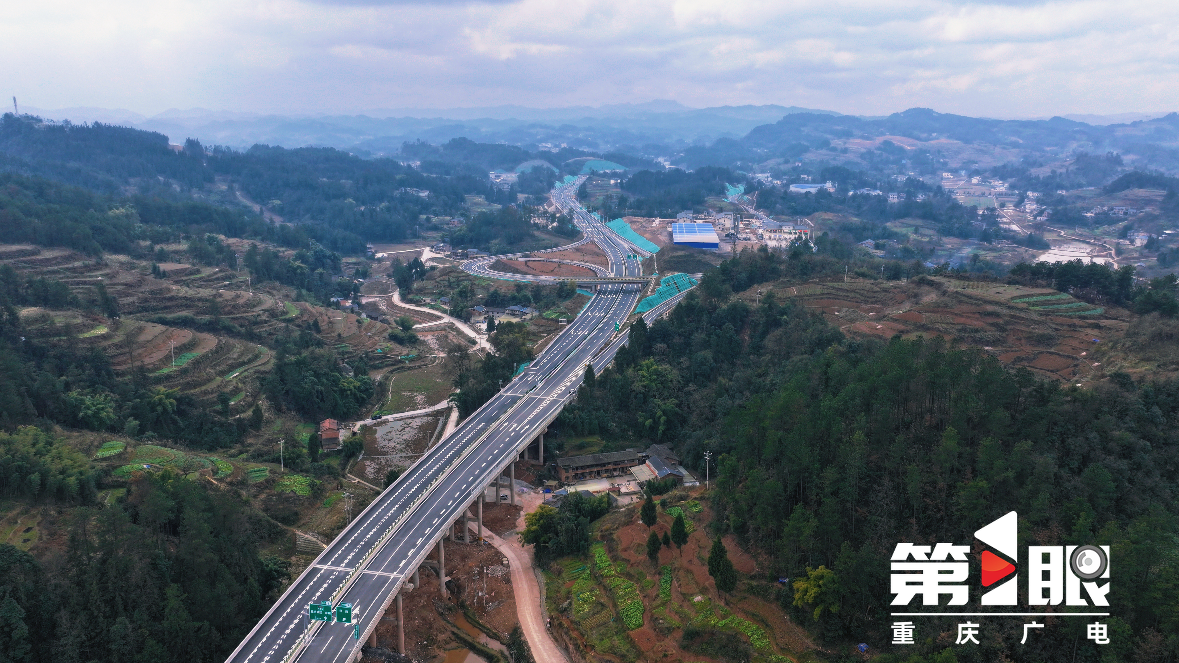 通车！重庆南川西环线高速公路今天17时开放通行3