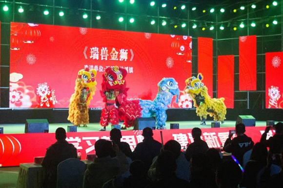 重庆市首届和美乡村才艺大赛（重庆村晚）。开州区委宣传部供图