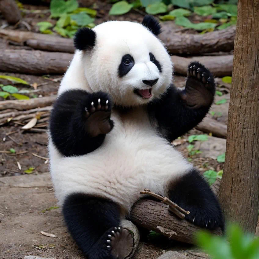 成都大熊猫繁育研究基地的大熊猫。四川省文化和旅游厅供图