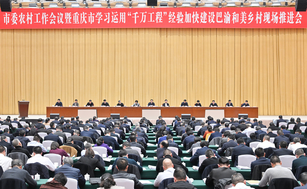 袁家军：学习运用“千万工程”经验 筑牢现代化新重庆建设的乡村底色1