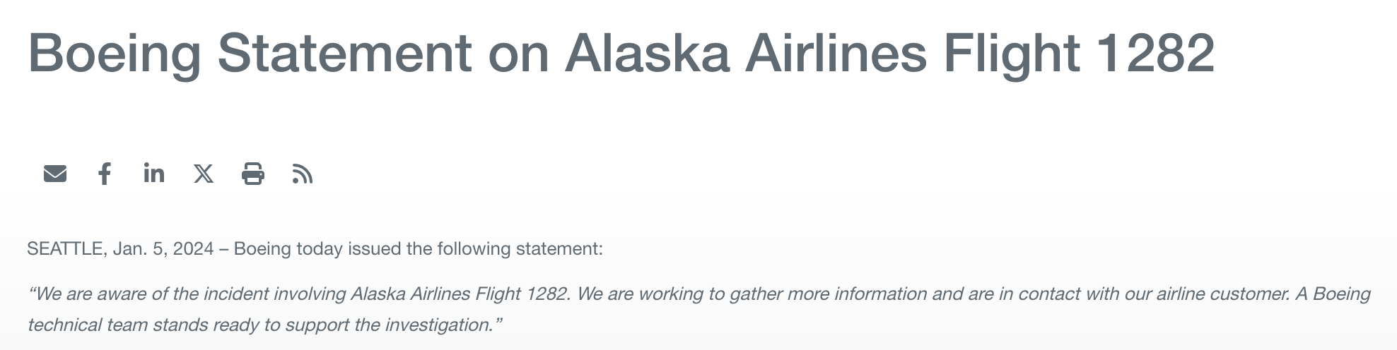飞行中舱门脱落，美国停飞百架737MAX9，对国内有何影响4