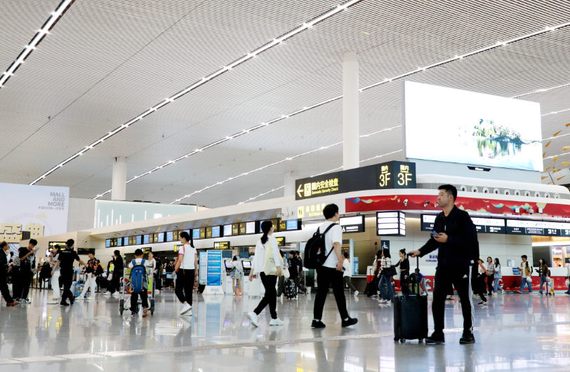 Chongqing Jiangbei International Airport handled 44.657 million passenger trips last year