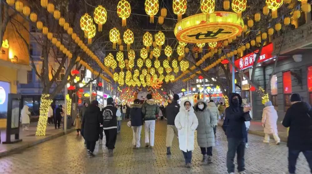 长沙女孩跑到哈尔滨过年：搓澡是新年仪式，东北菜和东北人一样火热2