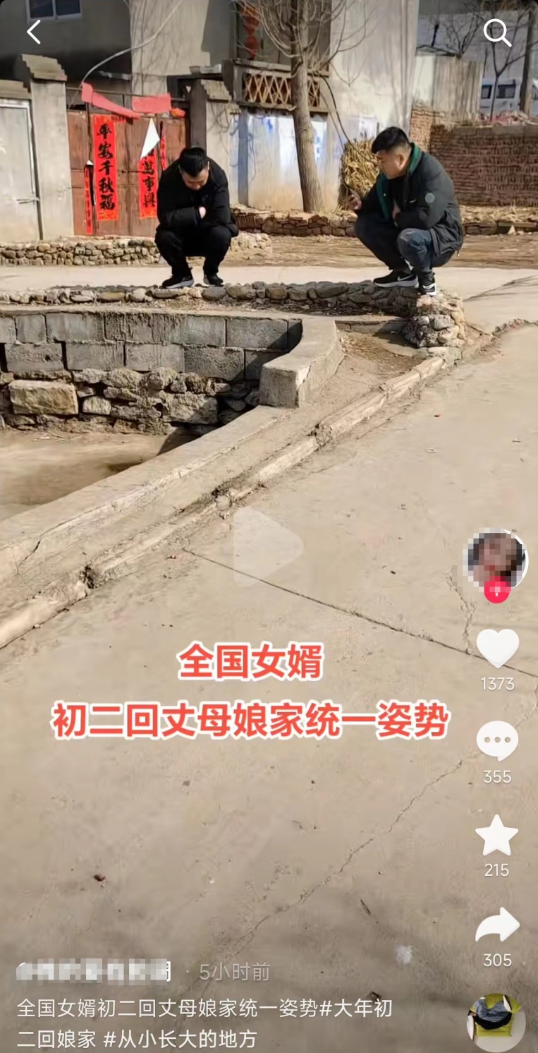 村头游走,无事玩狗!全国女婿来丈母娘家都是统一状态?2