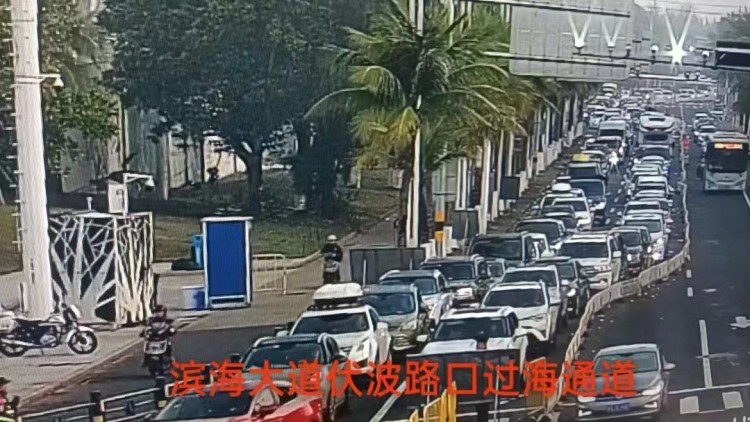 海南出岛之困：天上飞的超贵，海上游的爆满，新能源车主抢到了两周后的轮渡票4