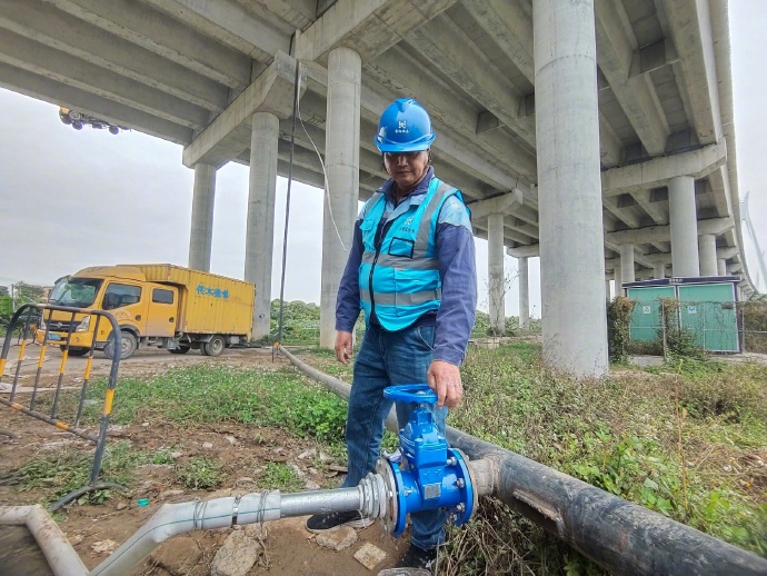 临时输水管道建成，广州三民岛供水初步恢复