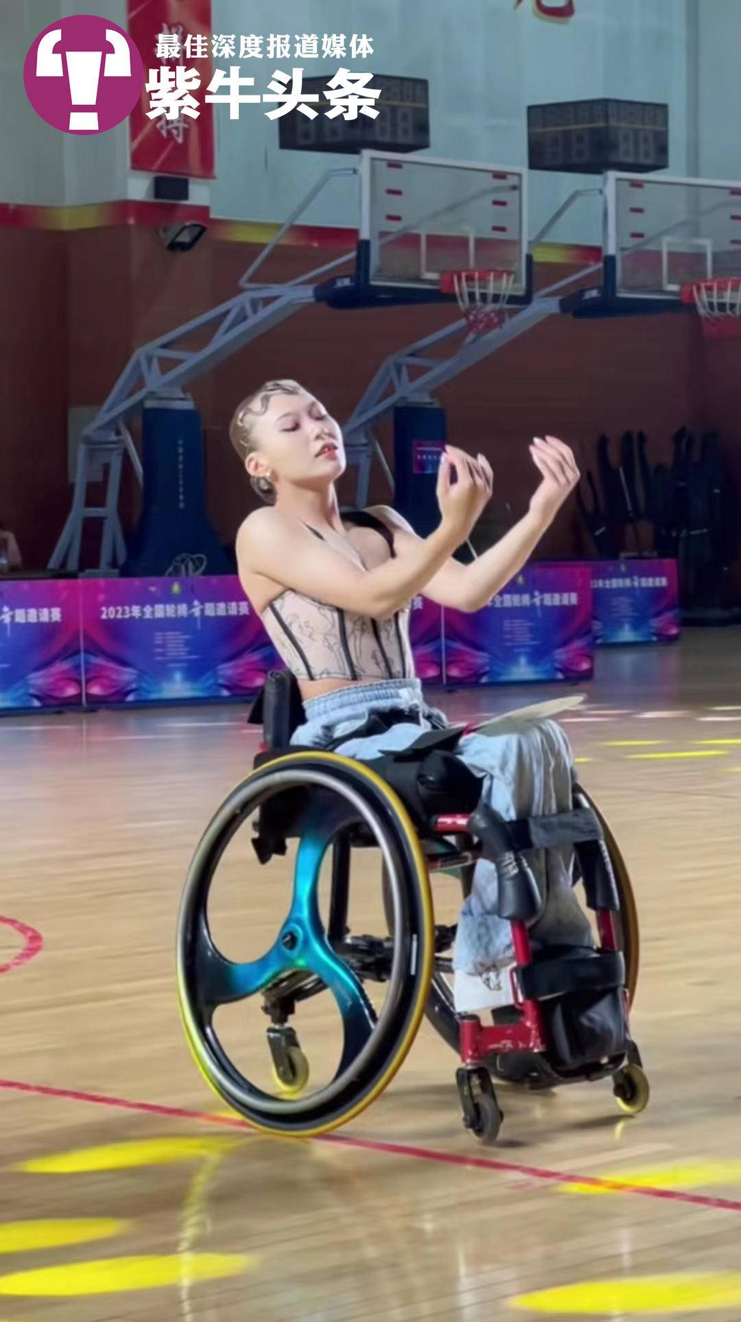 6岁高位截瘫，轮椅上的舞蹈女孩斩获大奖：愿生活始终像舞蹈一样优美1