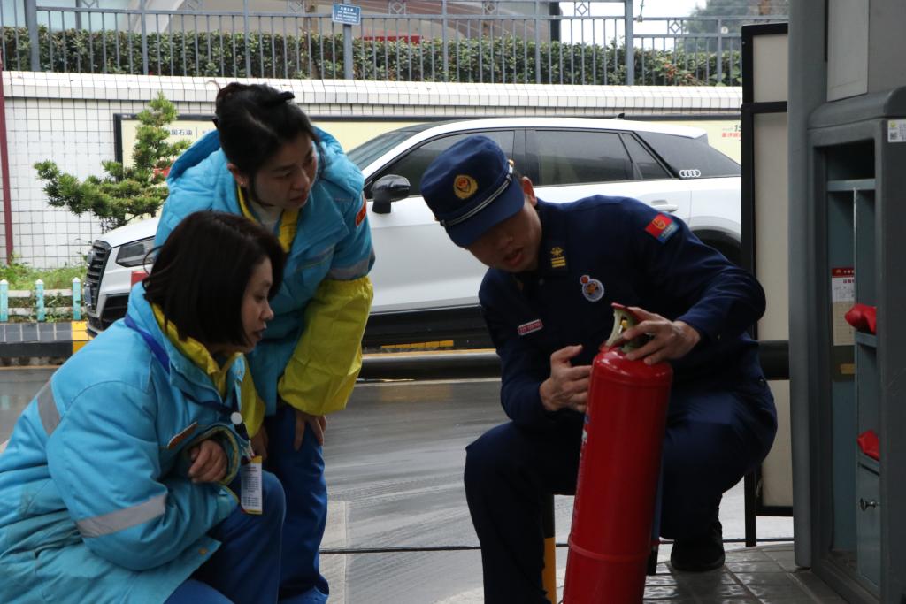 培训现场。渝中区消防救援支队供图 华龙网发