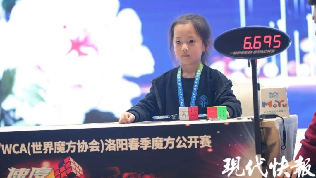 5.65秒！江苏海安7岁女孩一天内两次刷新世界纪录3