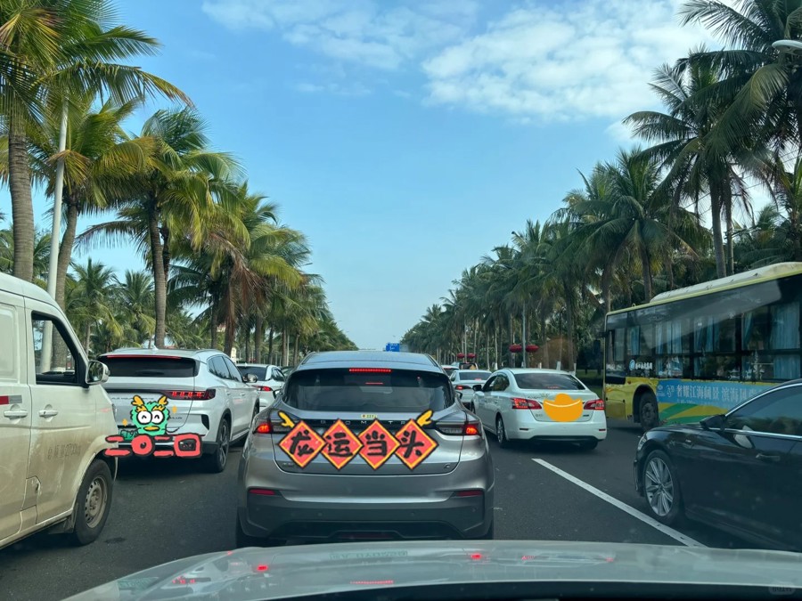 困在海南的电车，即将运回1