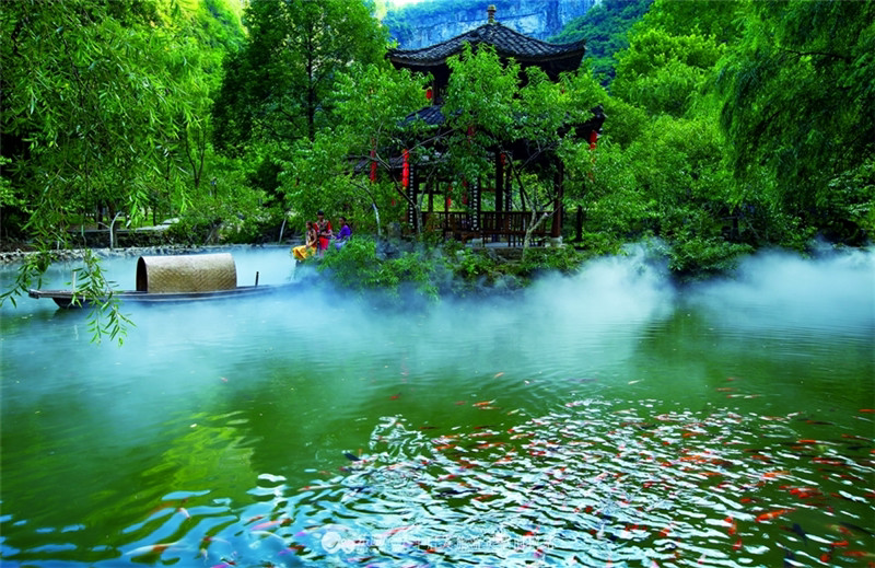 酉阳桃花源景区。重庆市文化旅游委供图