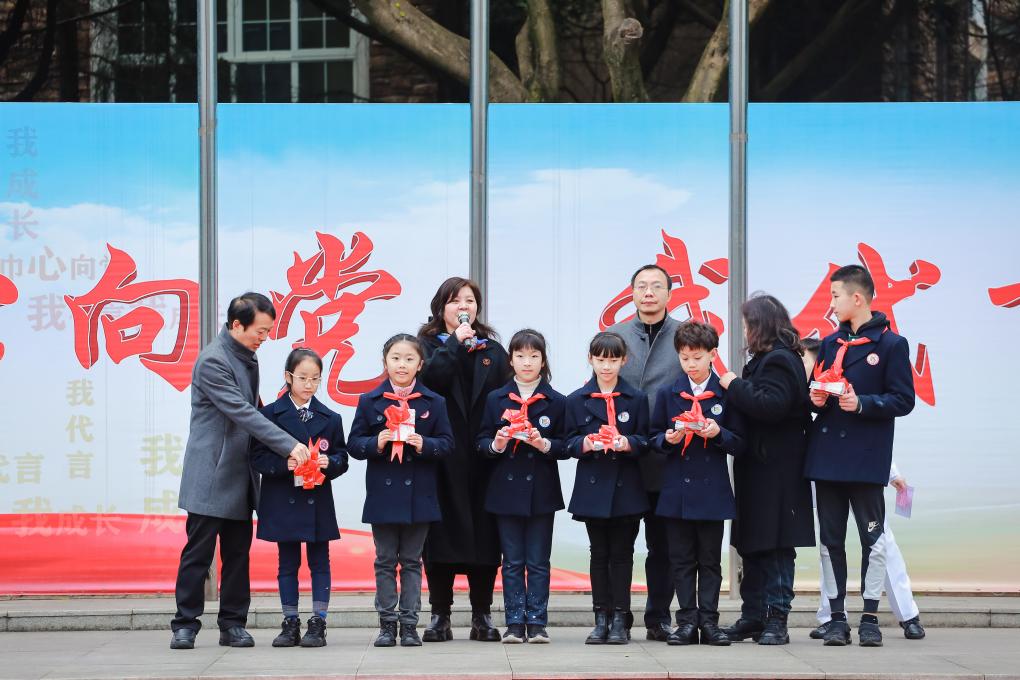 巴蜀蓝湖郡小学图片