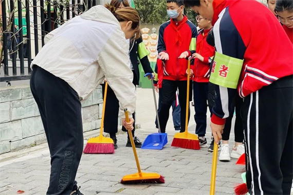 3志愿行动 学校供图 华龙网发