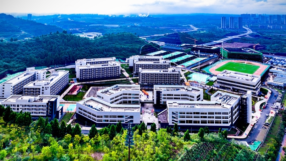 重庆电力高等专科学校潼南校区概貌。学校供图 华龙网发