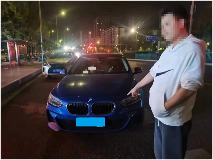 北碚公安：男子酒驾载妻儿 弃车跑路被抓获