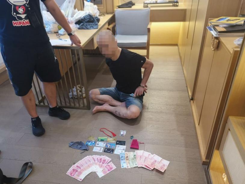 1、犯罪嫌疑人指认盗窃财物