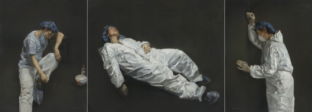 《永恒与短暂》 180x500cm 布面油画 庞茂琨 2020年.jpg 916462829654713425