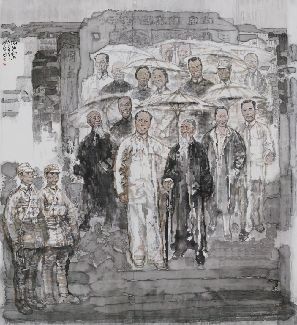 《渝州细雨》2021 220x210cm 中国画.jpg 916462829654713443