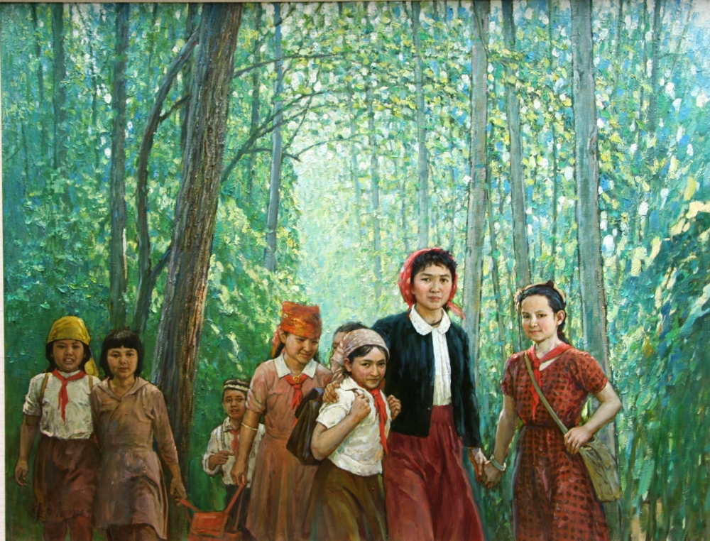 丝路绿荫1994年油画114×148cm.jpg 916462829654713587