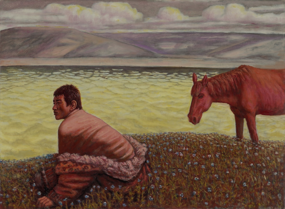 6.彼岸花/油画 110x150cm 2007年.jpg 916462829654713571