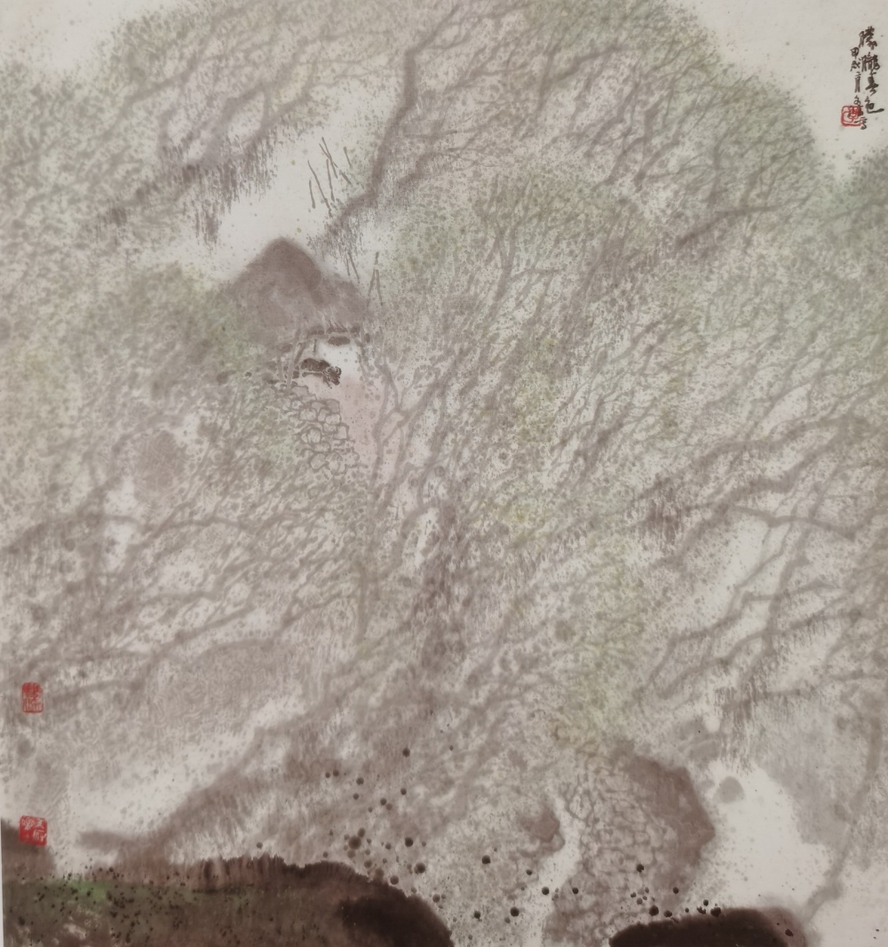 6朦胧春色 90x96cm 1994年.jpg 916462829654713361