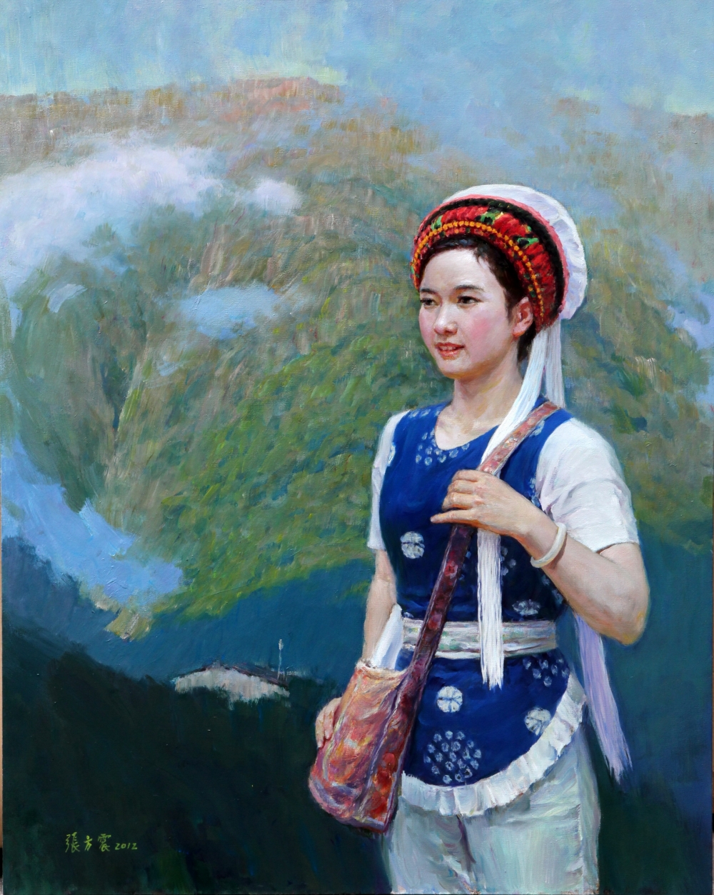 苍山晨韵2012年油画125x110cm.JPG 916462829654713595