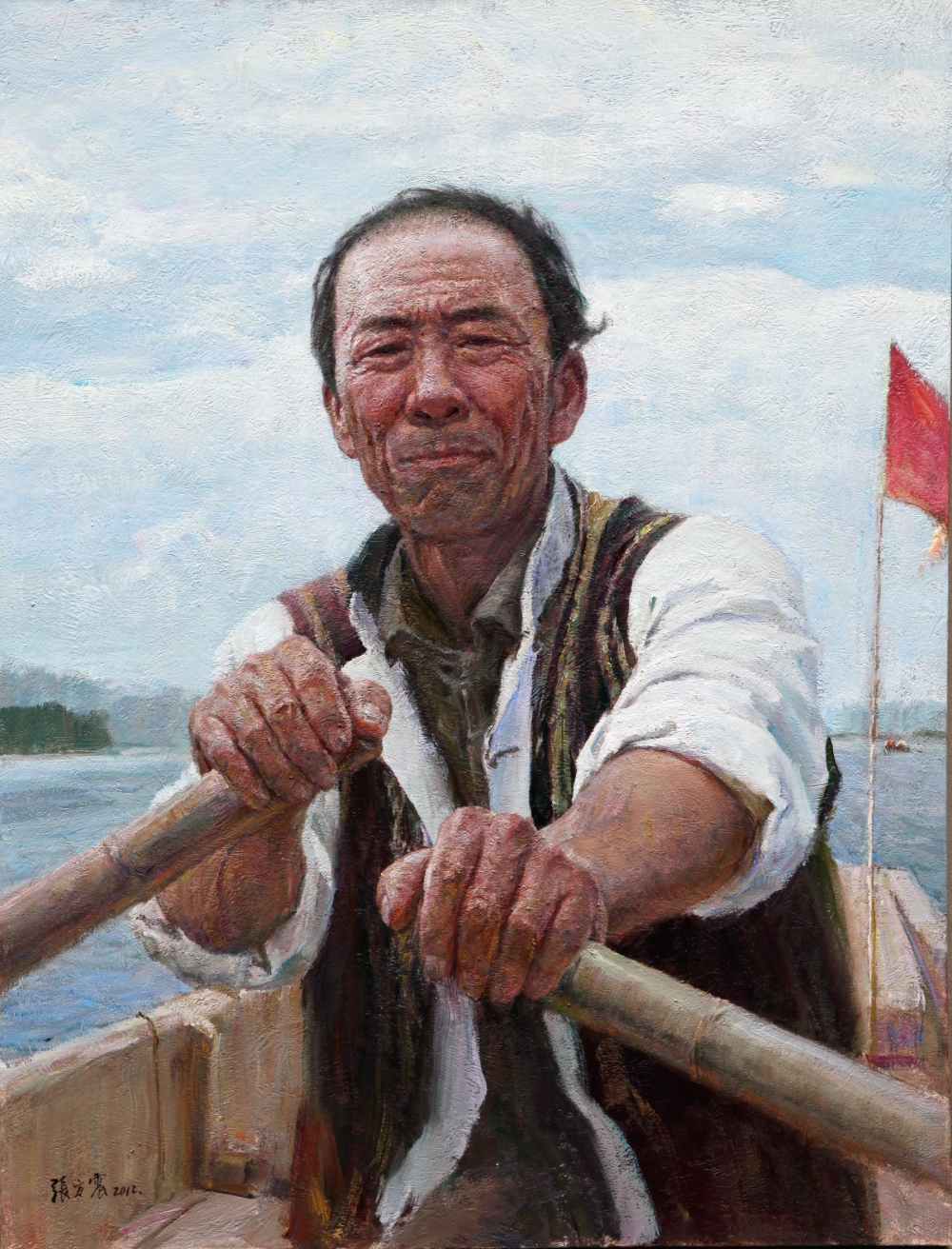 洱海云水间2012年 油画125×96cm.JPG 916462829654713597